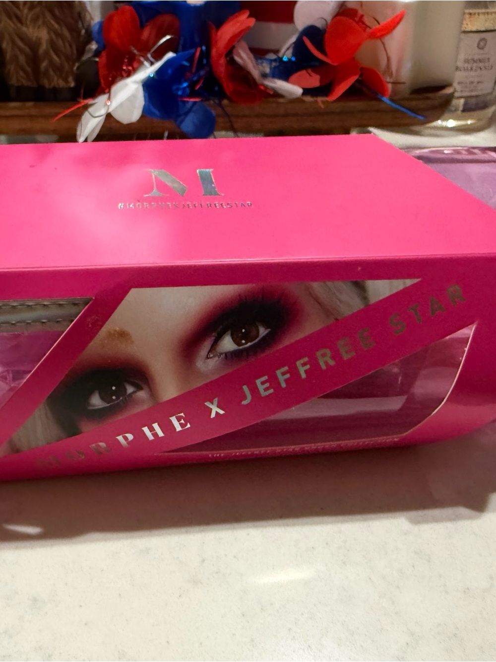 Morphe X Jeffree Star 7 Custom Eye Face Brush Set Bag NIB!!